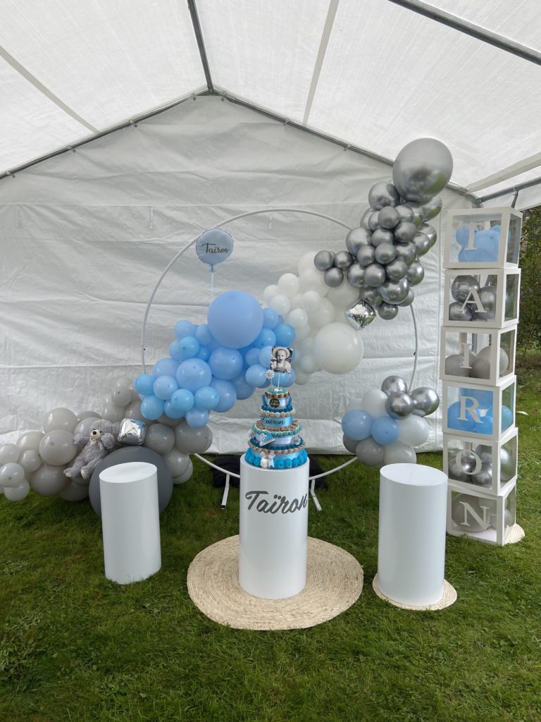 decoration organisation anniversaire morbihan arche de ballons