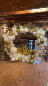 arche de ballons organique pour anniversaire morbihan loire atlantique vannes