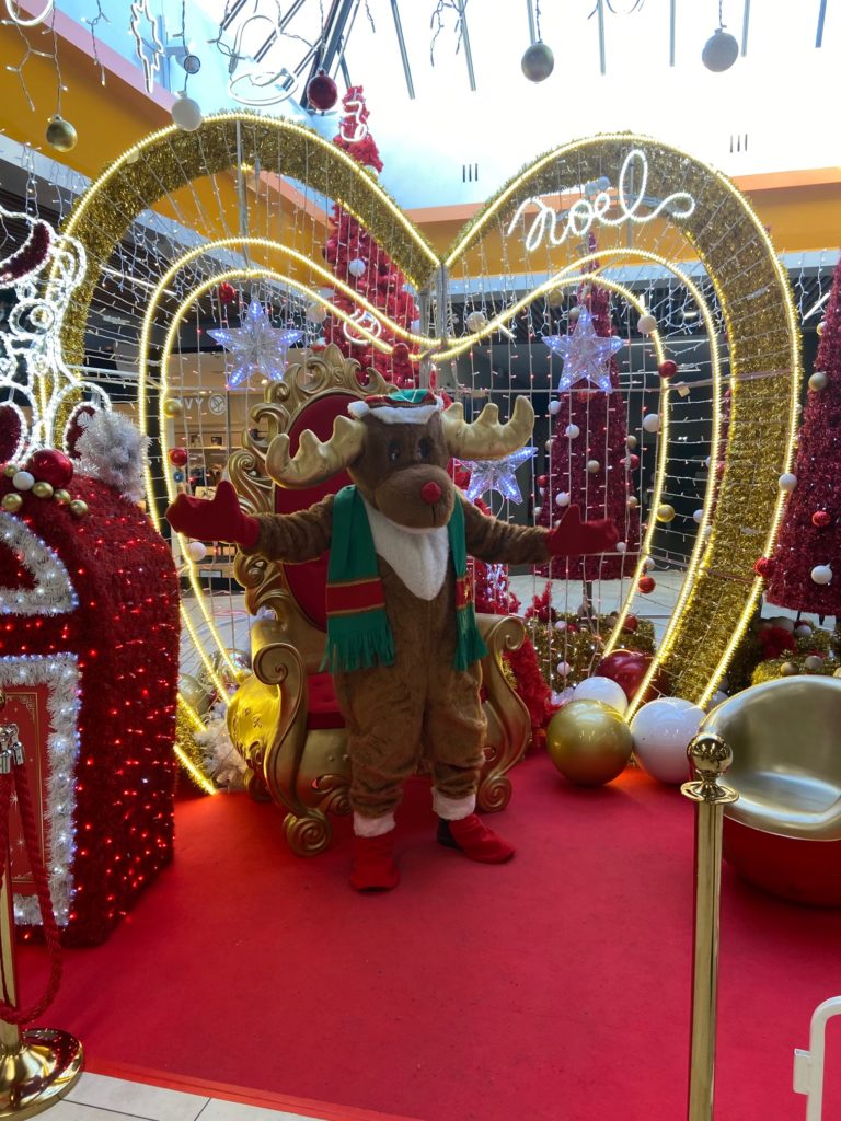 Mascotte de Noël Rudolphe