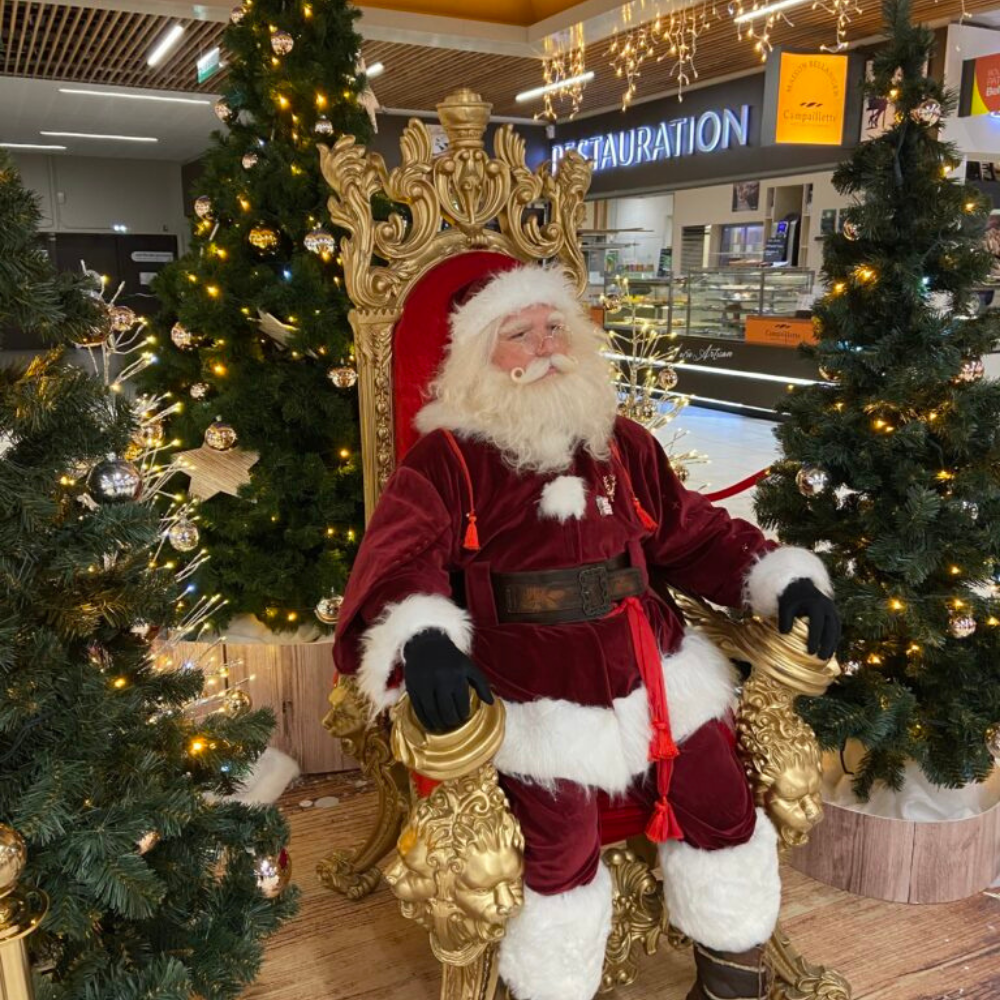 père noel professionnel le vrai Père Noël vannes Morbihan Bretagne