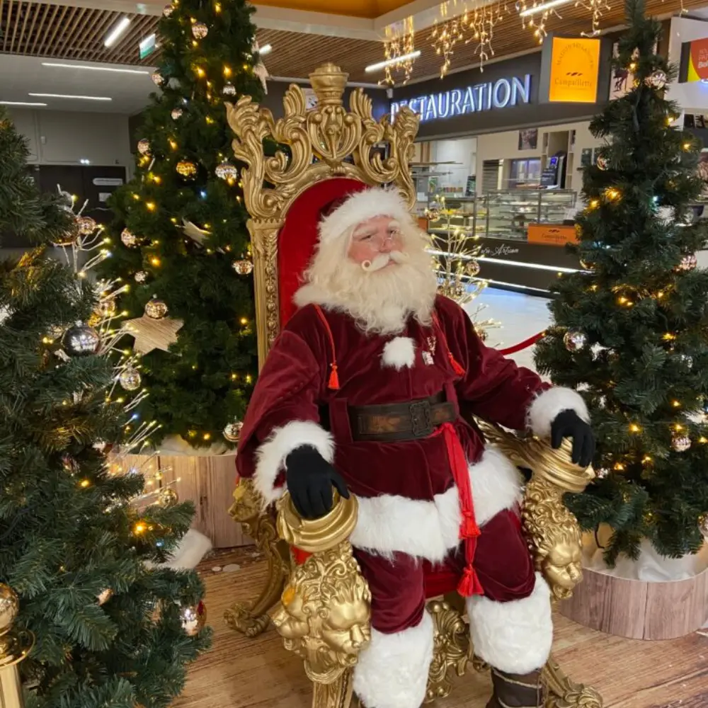 père noel professionnel le vrai Père Noël vannes Morbihan Bretagne