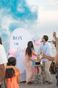 décoration révélation buzzer Gender Reveal Morbihan Bretagne Loire atlantique lorient vannes Nantes rennes France