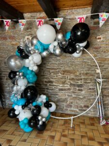 Arche de ballons décoration anniversaire bapteme mariage gender reveal morbihan Loire Atlantique Bretagne Arche de ballons pas cher