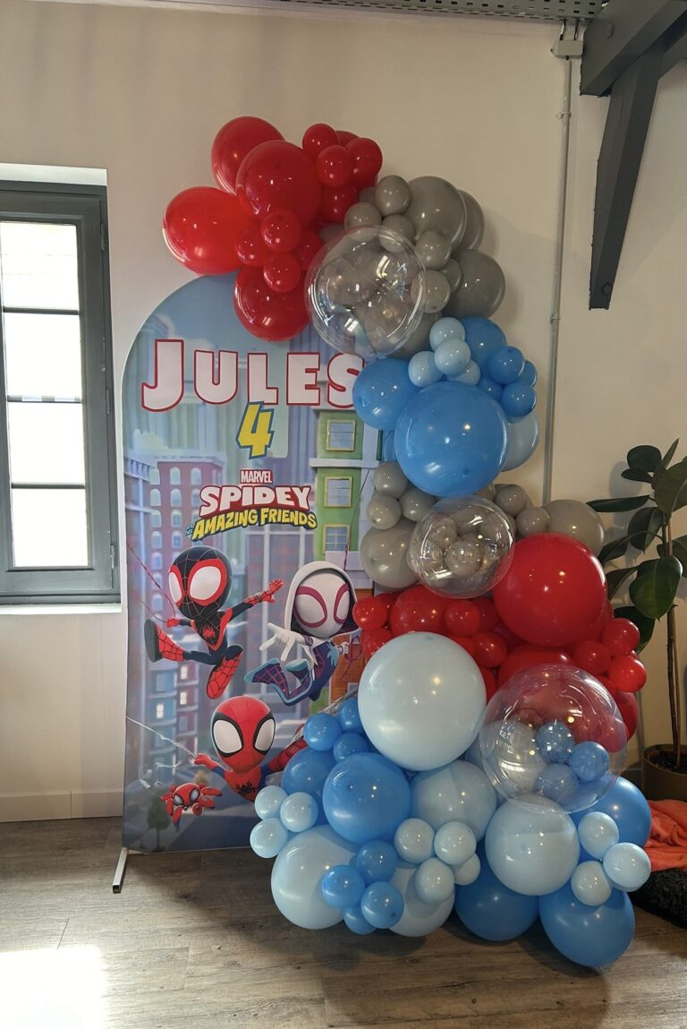 Arche de ballons décoration anniversaire bapteme mariage gender reveal morbihan Loire Atlantique Bretagne Arche de ballons pas cher