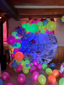 arche de ballons décoration anniversaire bapteme baby shower gender reveal mariage Morbihan Bretagne Loire Atlantique vannes Lorient Nantes