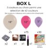 Kit clé en main arche de ballons personnalisé à faire sois même