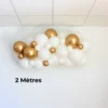 Arche au mètre Arche de Ballon Blanc dorée or My Happy Company Ma Décor Box #madecorboxchallenge