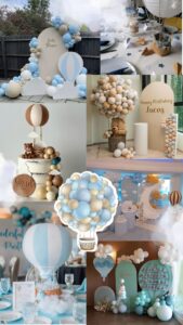 décoration anniversaire nounours arche de ballon my happy company Morbihan Bretagne loire atlantique