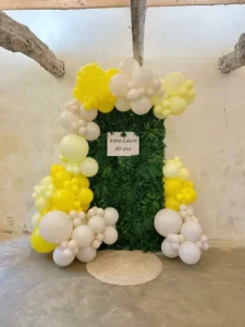 Arche de ballons anniversaire 40 ans bretagne