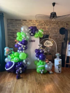 Arche de ballons anniversaire toy story