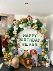 Arche de ballons enfant anniversaire