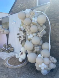 décoration gender reveal Morbihan Bretagne loire atlantique