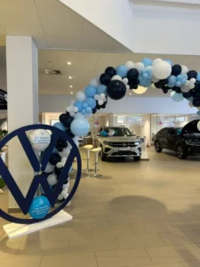 Inauguration entreprise arche de ballon vannes