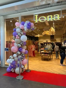 Inaugurations entreprise arche de ballons vannes