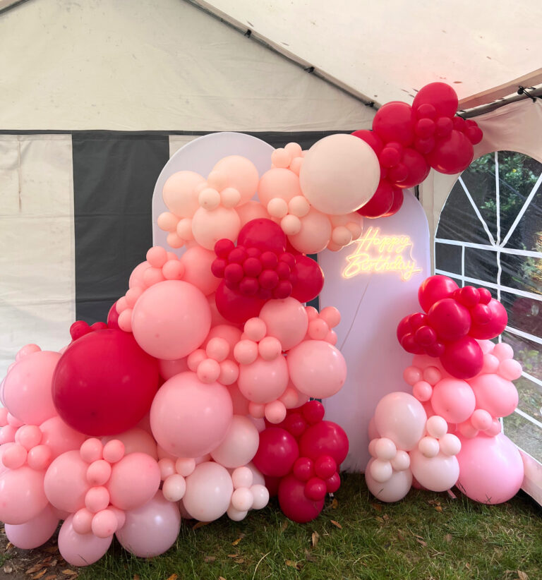 arche de ballons anniversaire my happy company Morbihan Bretagne Loire Atlantique