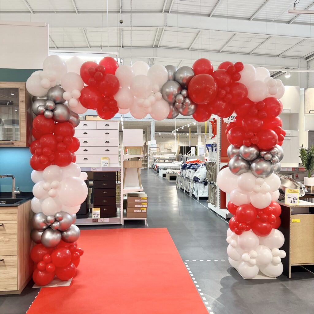 arche de ballons professionnel arche de ballons animation ballon Bretagne pays de la loire ile de France