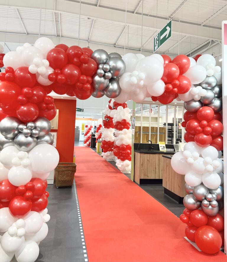 arche de ballons professionnel arche de ballons animation ballon Bretagne pays de la loire ile de France