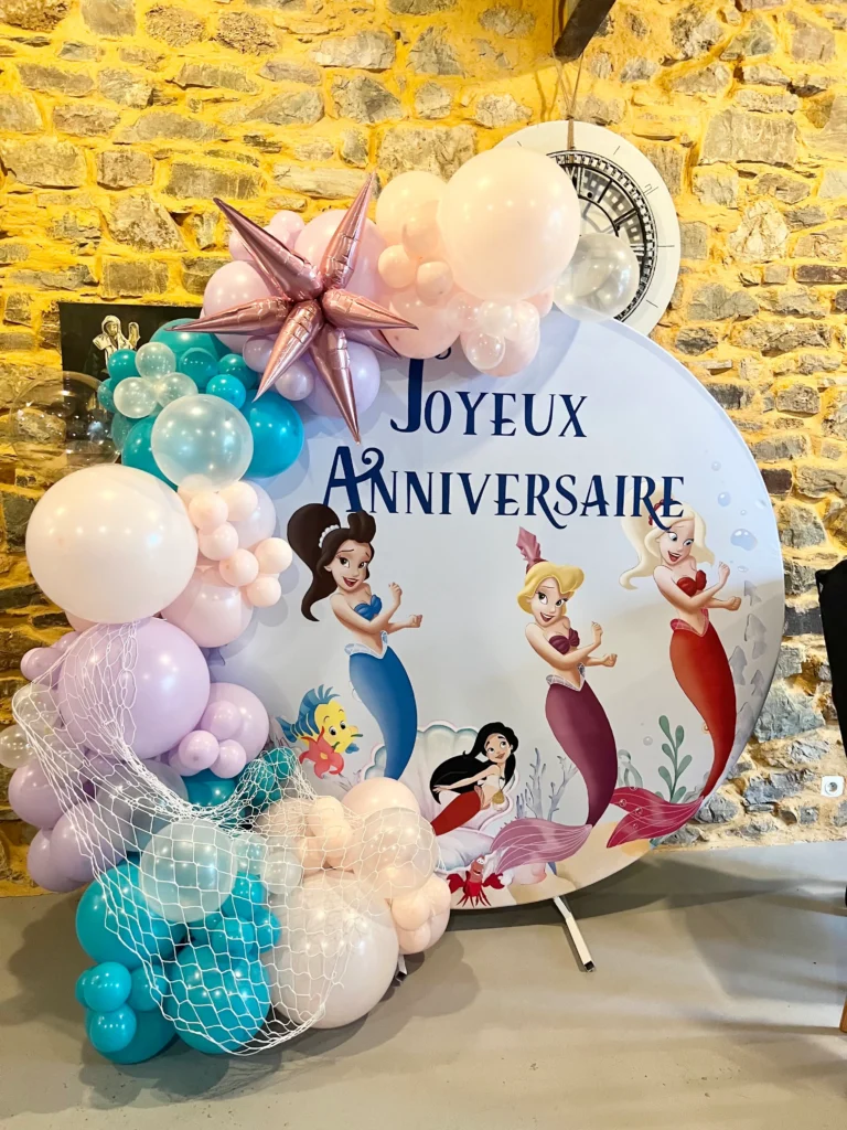 décoration anniversaire Bretagne Morbihan Loire atlantique vannes lorient Nantes rennes