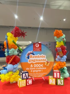 ARCHE DE BALLONS PROFESSIONNEL morbihan Bretagne Loire Atlantique Nantes vannes lorient Pontivy