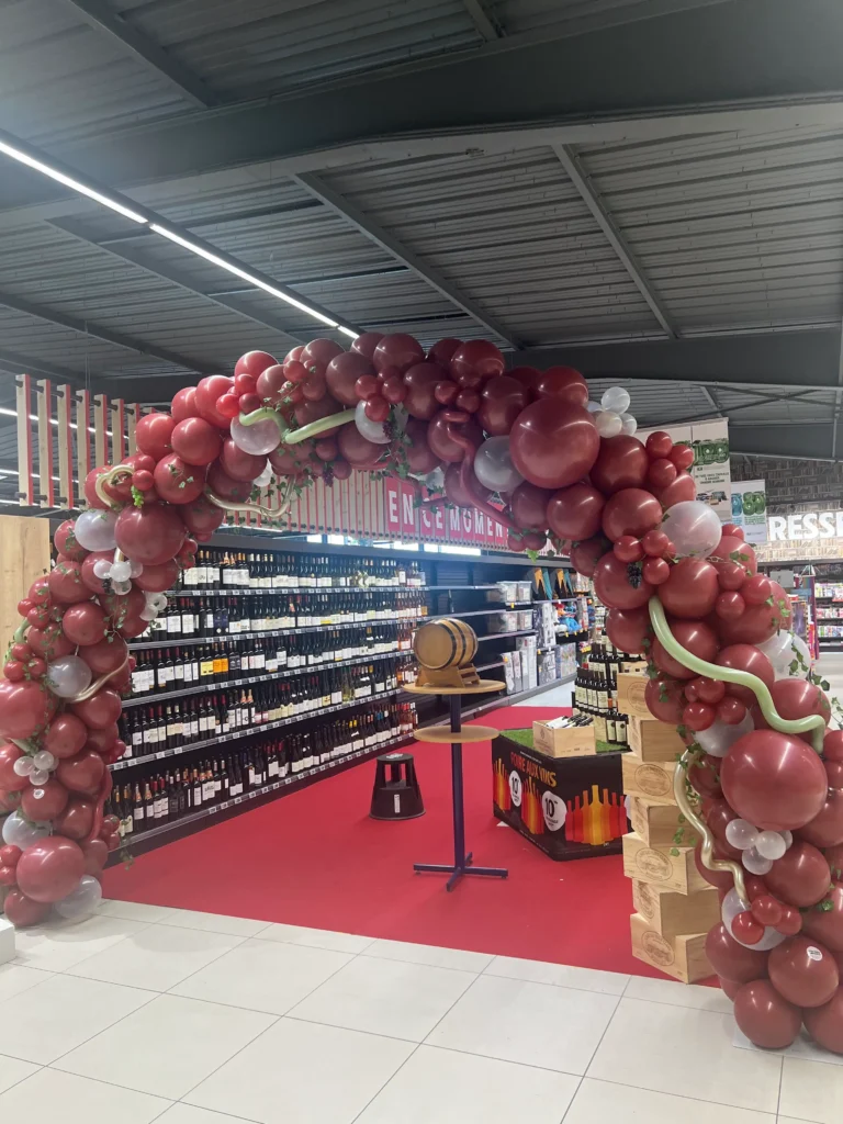 ARCHE DE BALLONS PROFESSIONNEL morbihan Bretagne Loire Atlantique Nantes vannes lorient Pontivy