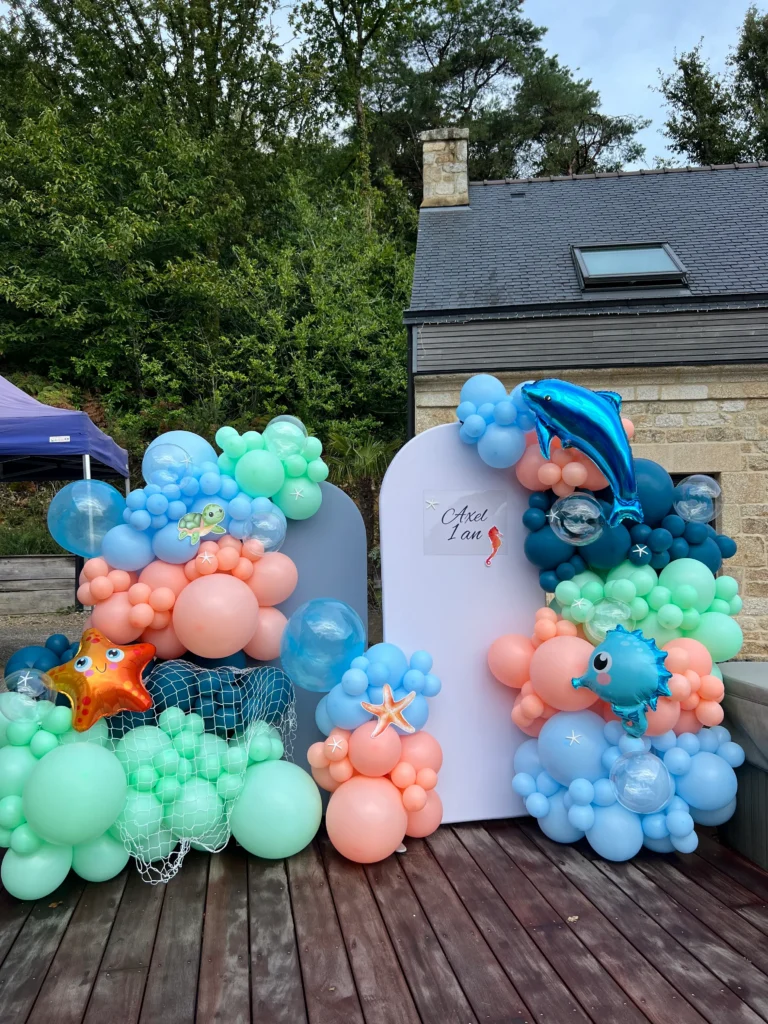 décoration anniversaire Bretagne Morbihan Loire atlantique vannes lorient Nantes rennes