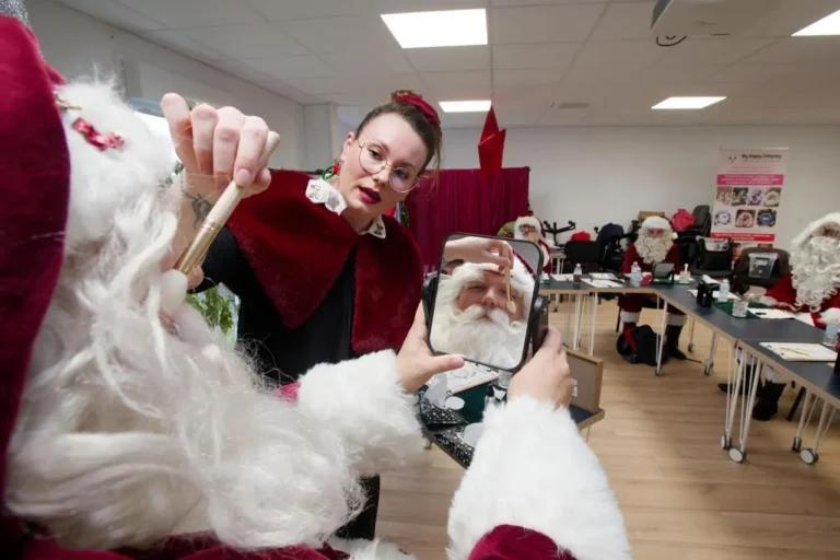 ecole du père Noel formation Père Noël Santa Chris
