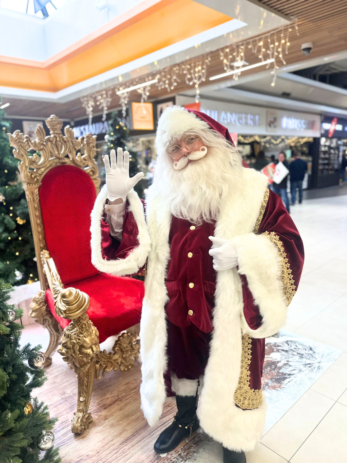 santa Chris le vrai Père Noël le plus vrai des Père Noël de France