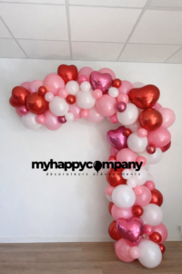 diy kit arche de ballons saint Valentin ballon biodégradable