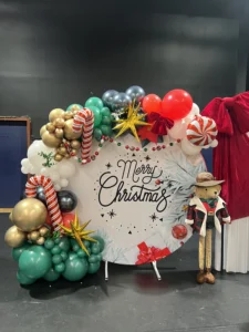 décoration de Noel Père Noël Morbihan Bretagne Loire atlantique