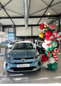 décoration de Noel Père Noël Morbihan Bretagne Loire atlantique