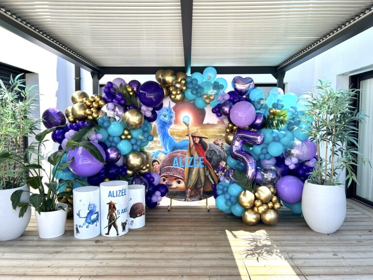 décoration anniversaire Bretagne Morbihan Loire atlantique vannes lorient Nantes rennes