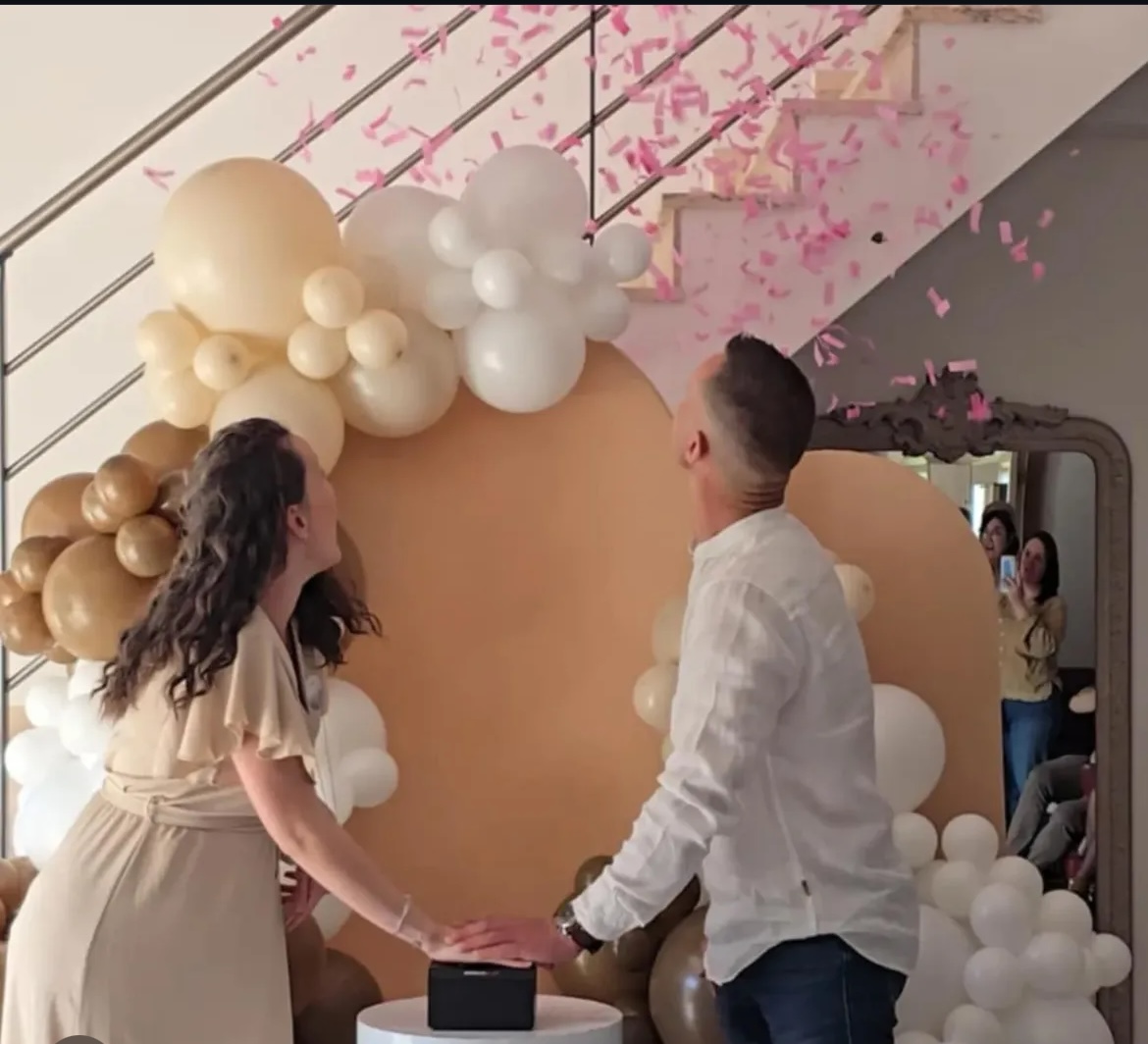 décoration gender reveal location buzzerBretagne Morbihan Loire atlantique vannes lorient Nantes rennes