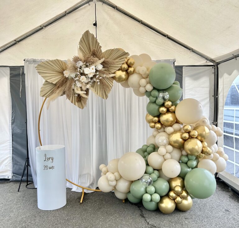 décoration anniversaire Bretagne Morbihan Loire atlantique vannes lorient Nantes rennes