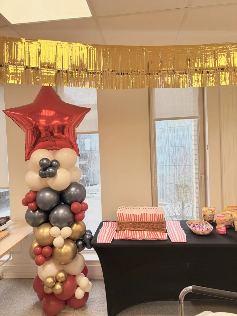 colonne de ballons professionnel Morbihan Loire atlantique Finistère cote d'armor ile et vilaine