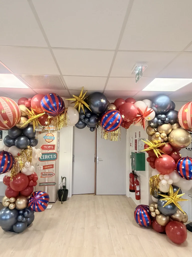 arche de ballons professionnel Morbihan Loire atlantique Finistère cote d'armor ile et vilaine