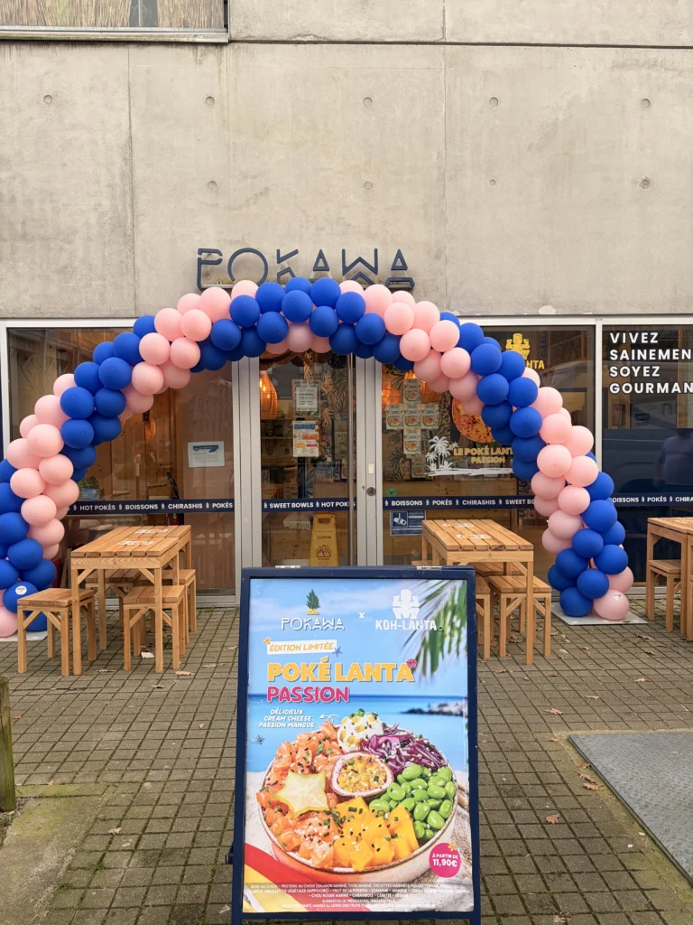 arche de ballons professionnel Morbihan Loire atlantique Finistère cote d'armor ile et vilaine