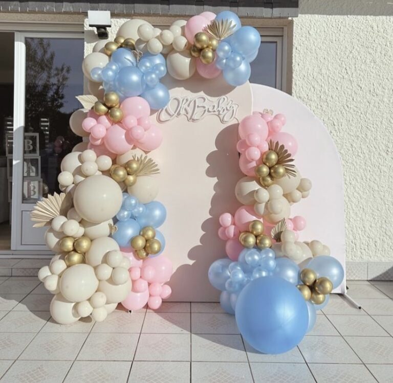 décoration gender reveal location buzzerBretagne Morbihan Loire atlantique vannes lorient Nantes rennes