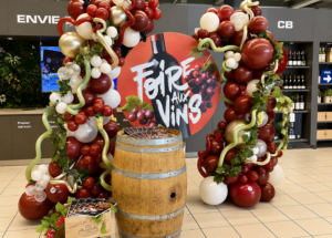 décoration foire aux vins Morbihan Bretagne Loire atlantique