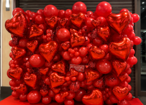 Mur de ballons Bretagne Morbihan loire atlantique paris