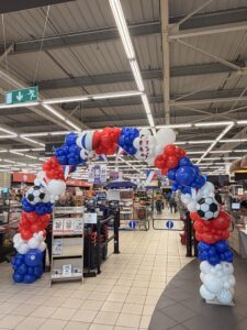 arche de ballon foot coupe du monde